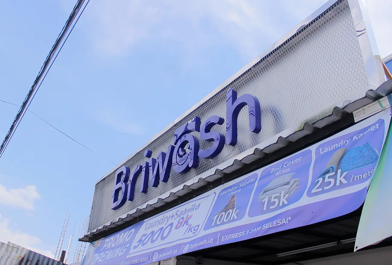 Briwash Laundry Kiloan Antar Jemput Bandung