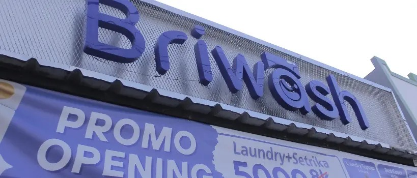 Briwash Laundry Kiloan Bersih Rapih Wangi