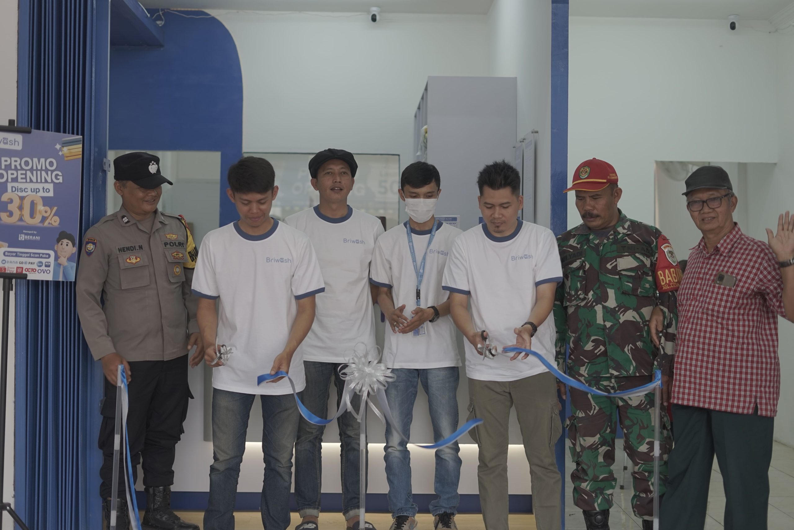 Grand Opening Briwash Laundry Riung Bandung